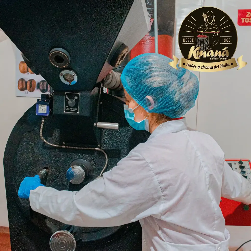 Proceso de tostión de Café Kamaná